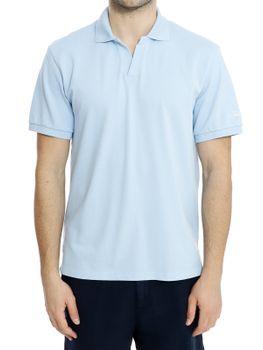 Polo MC2 Saint Barth Lino Azzurro