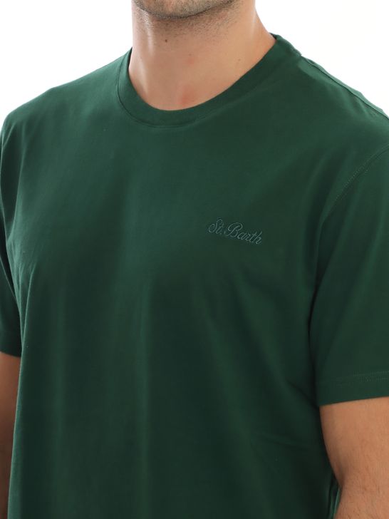 t-shirt-mc2-saint-barth-green
