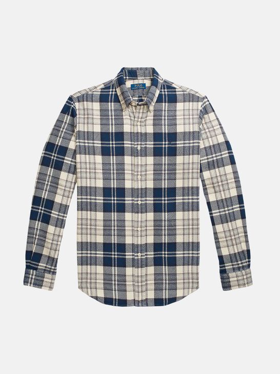 shirt-polo-ralph-lauren-plaid-beige