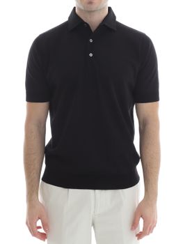 Polo Filippo De Laurentiis Paramontura Nero