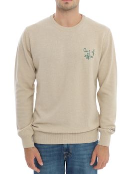 Sweater MC2 Saint Barth Beige