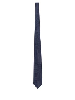 Tie Holliday & Brown Twill Blue