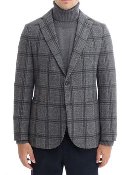 Giacca Circolo 1901 Windowpane Grigio