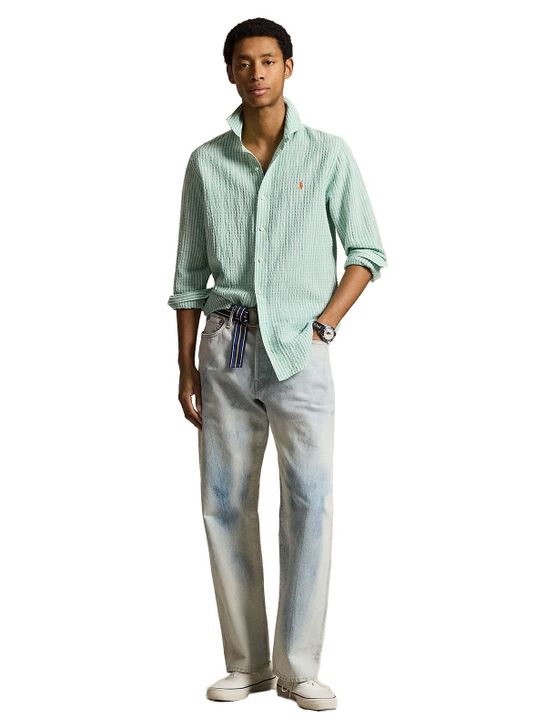 camicia-polo-ralph-lauren-seersucker-verde-710b16700-004