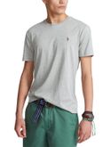 t-shirt polo ralph lauren interlock grigio