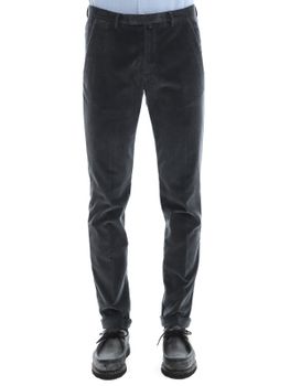 Pantaloni Briglia 1949 Velluto Grigio