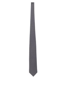 Tie Holliday & Brown Twill Blue