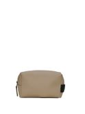 borsa rains wash bag small beige