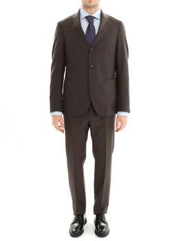Abito Sartoria Latorre Fresco Lana Marrone