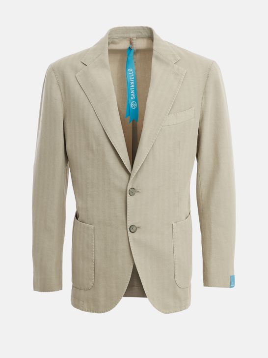 blazer-santaniello-micro-herringbone-brown