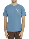 t-shirt mc2 saint barth stampata blu