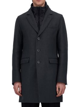 Coat Herno Ecowool Blue