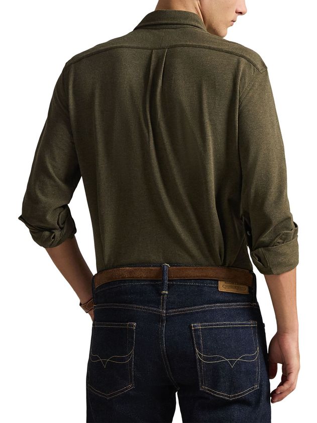 Vendita Camicia Polo Ralph Lauren Mesh Verde | VeltroniUomo - Il