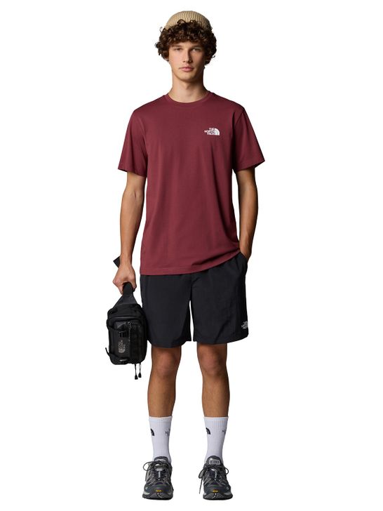 t-shirt-the-north-face-simple-dome-bordeaux