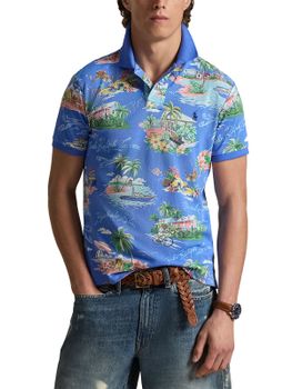 Polo Polo Ralph Lauren Bear Azzurro