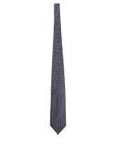 tie holliday & brown jacquard blue