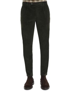 Pantaloni Briglia 1949 Velluto Verde