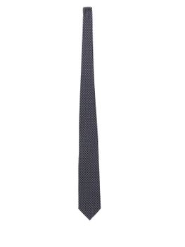 Tie Holliday & Brown Twill Blue