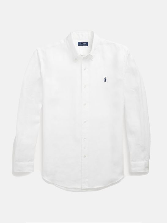 shirt-polo-ralph-lauren-linen-white