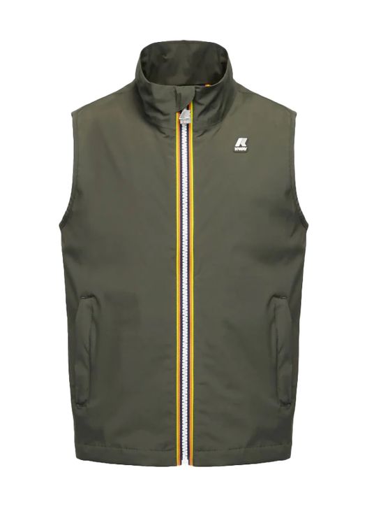 gilet-k-way-valen-nylon-stretch-jersey-verde-k31287w-k-wmr