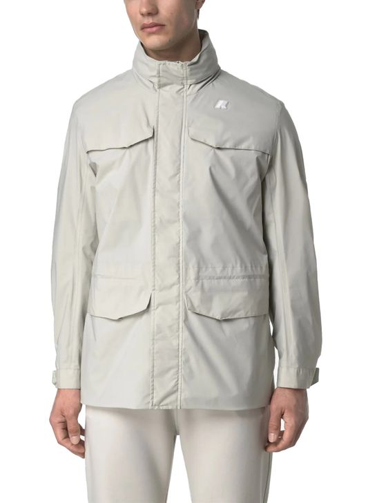 field-jacket-k-way-manuel-stretch-beige