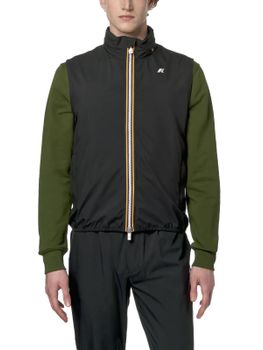 Gilet K-Way Valen Eco Stretch Dot V Nero