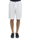 short devore incipit linen white