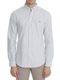 camicia polo ralph lauren oxford verde