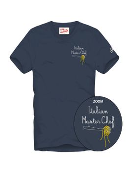 T-Shirt MC2 Saint Barth Portofino Blu