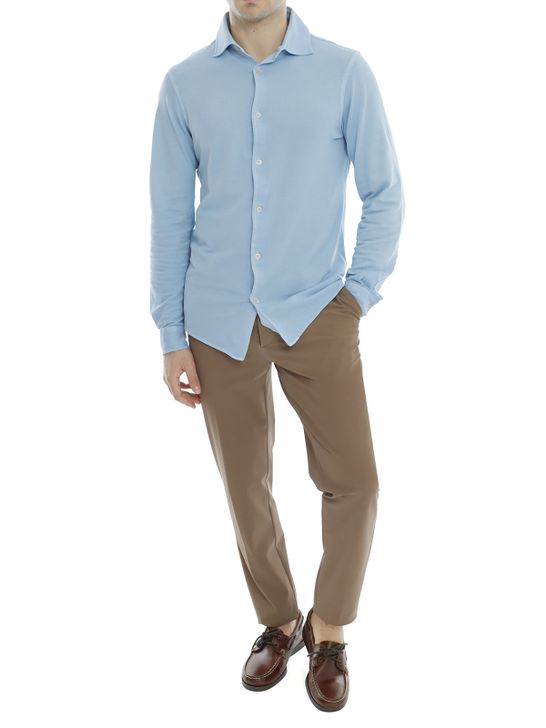 shirt-filippo-de-laurentiis-pique-light-blue