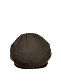 flat cap barbour wax green