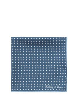 Pocket Handkerchief Holliday & Brown Light Blue