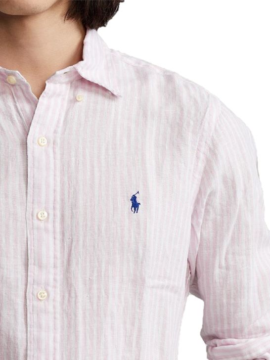 camicia-polo-ralph-lauren-lino-righe-bianco-rosa-710873446-002
