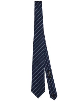 Tie Holliday & Brown Jacquard Blue