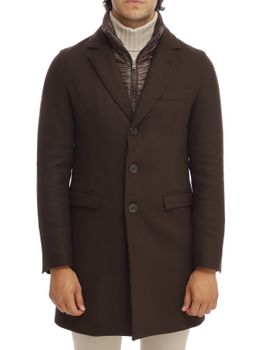 Coat Herno Ecowool Brown