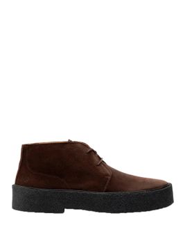 Polacchine Playboy Suede Marrone