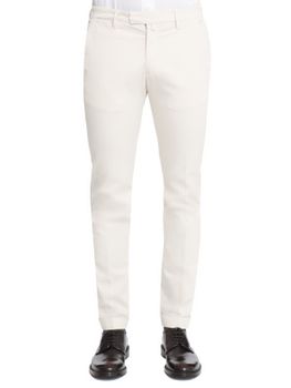 Pantaloni Briglia 1949 Raso Bianco