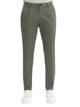 Trousers Devore Incipit Cotton Green