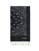 beach towel mc2 saint barth black