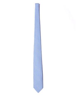 Cravatta Holliday & Brown Twill Bianco