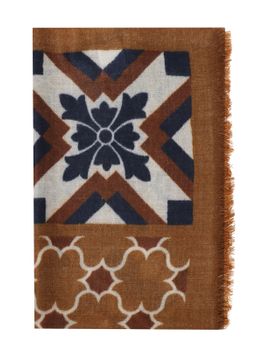Scarf Altea Patterned Brown
