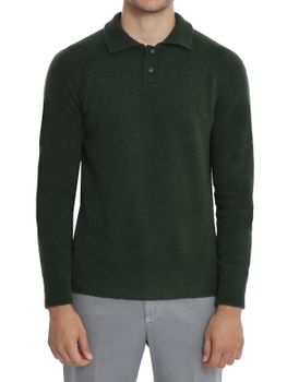 Polo Shirt Gallia Terry-Effect Green