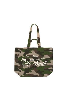 Borsa MC2 Saint Barth Essential Beach Verde
