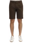 bermuda devore incipit pima cotton marrone