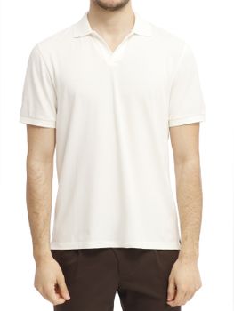 Polo MC2 Saint Barth Charles Bianco