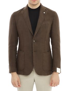Giacca L.B.M. 1911 Fresco Lana Marrone
