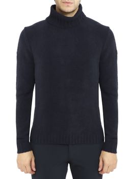 Maglione RRD Cinematt Turtleneck Knit Blu
