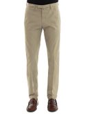 pantaloni briglia 1949 micro canvas marrone