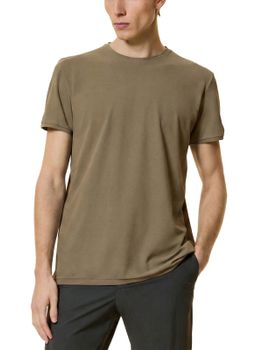 T-Shirt RRD Techno Wash Piquè Marrone