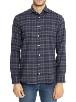 Shirt Bastoncino Check Blue